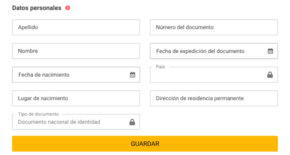 Verificación de cuenta Melbet